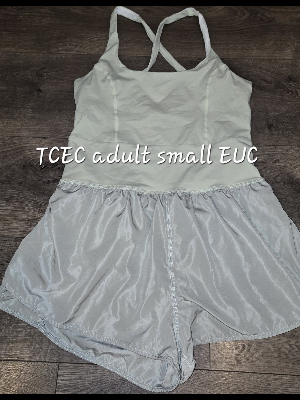 Active Tank Romper - Strappy Back